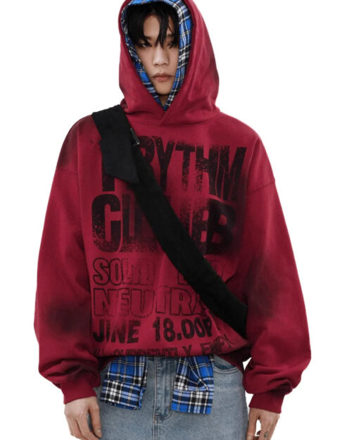 Little Wish Printed Hooded