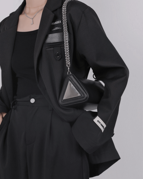 Triangle Simple Crossbody Bag