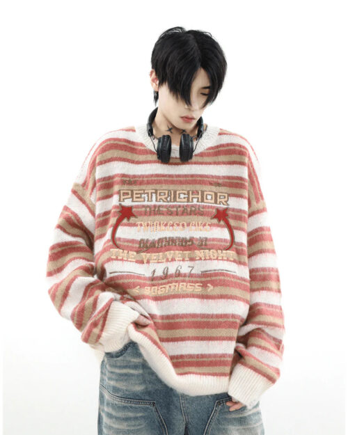 Round Neck Pullover Sweater