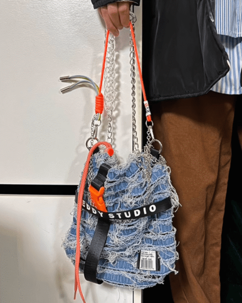 Denim Mini Mobile Phone Bag