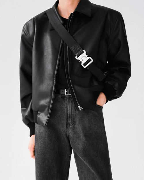 Dumb Black Leather Jacket