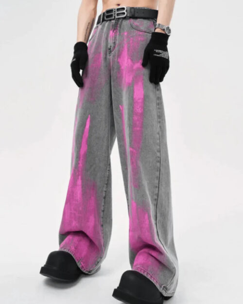 A-Type Smoke Gray Floor Mopping Pants