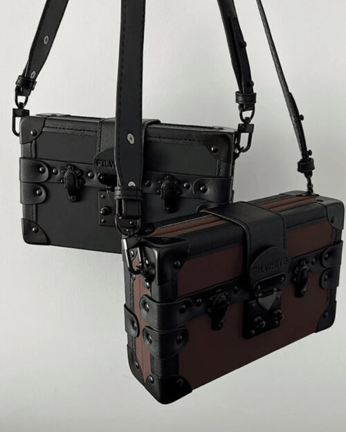 Neutral Wind Crossbody Square Bag