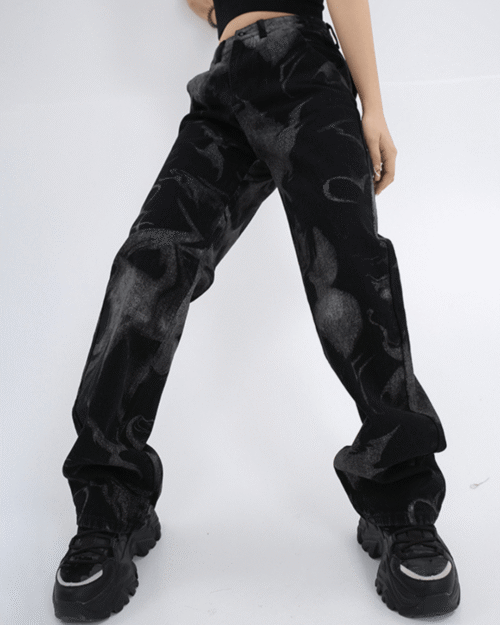 American Retro Straight Jeans