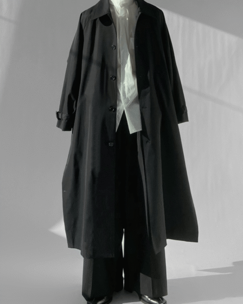 Trend Loose Long Over-The-Knee Coat