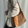 Korean Street Leather Shoulder Bag