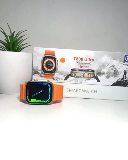 i watch Pro T800 Series 8 Ultra Budget Smartwatch | 1.99 Infinity Display, Aluminium Case