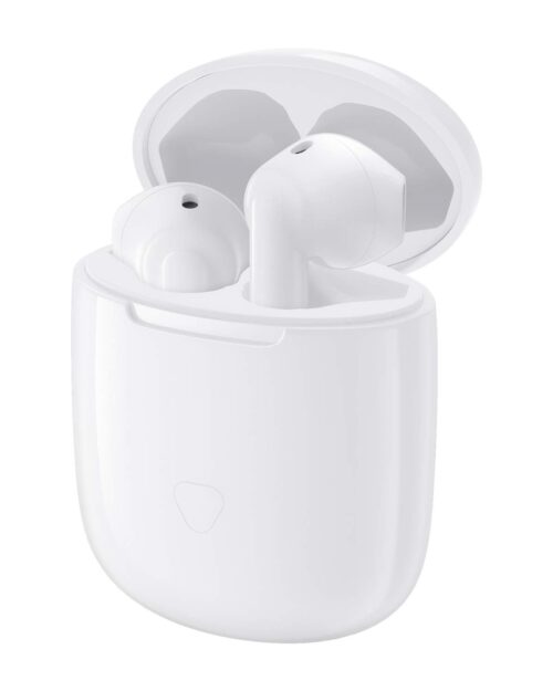 SoundPEATS TrueAir Truly Wireless Bluetooth Semi in Ear Earbuds with Mic (Gloss White)