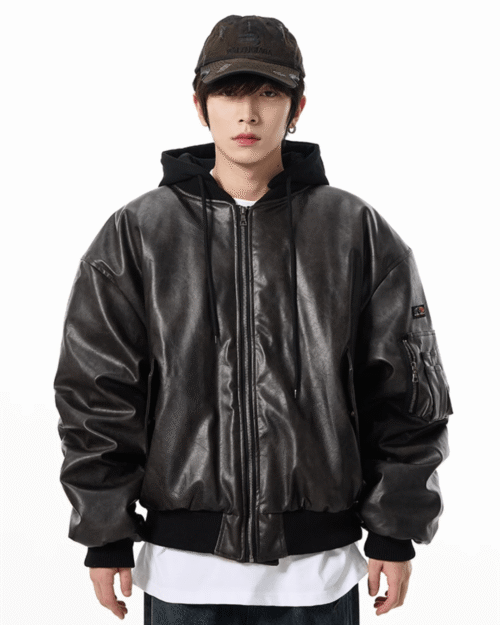 American Flight Jacket Leather Jacket