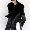Fur Leather Jacket