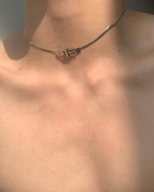 Lose Snake Bone Necklace