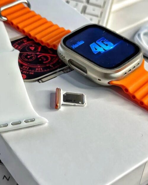 4G Network S8 Ultr Sim Card Call Smart Watches Android OS GPS Map 2.08" Screen Heart Rate App Install Smart Watch For Men