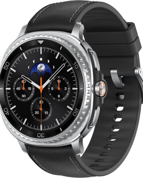 Samsung Galaxy Watch 8 Classic (2025) 46mm Bluetooth Smartwatch, Cushion Design, Rotating Bezel, Quick Button, Sleep Coaching, Running Coach, Energy Score, Black (BRAND NEW/SEALED)