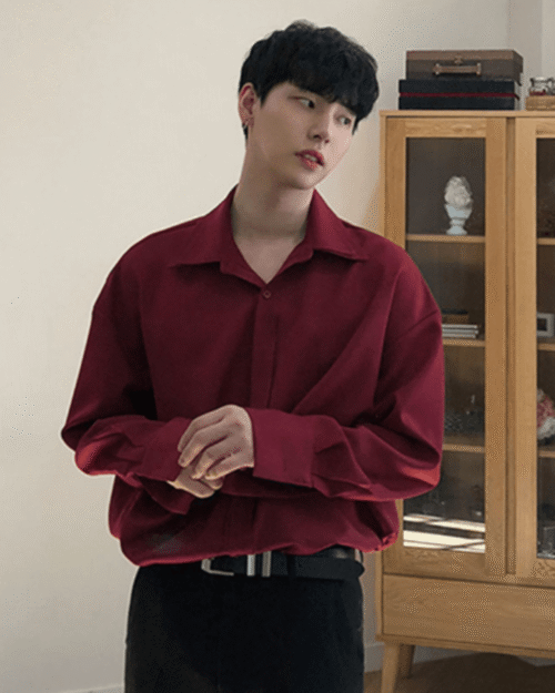 Handsome Ice Silk Shirt
