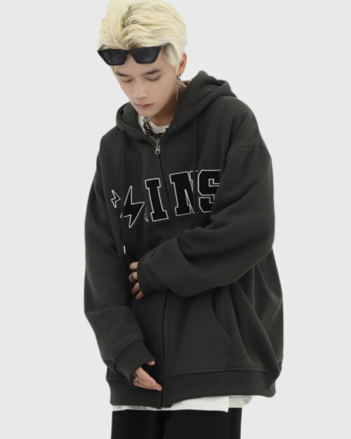 Big Logo Zipper Jacket