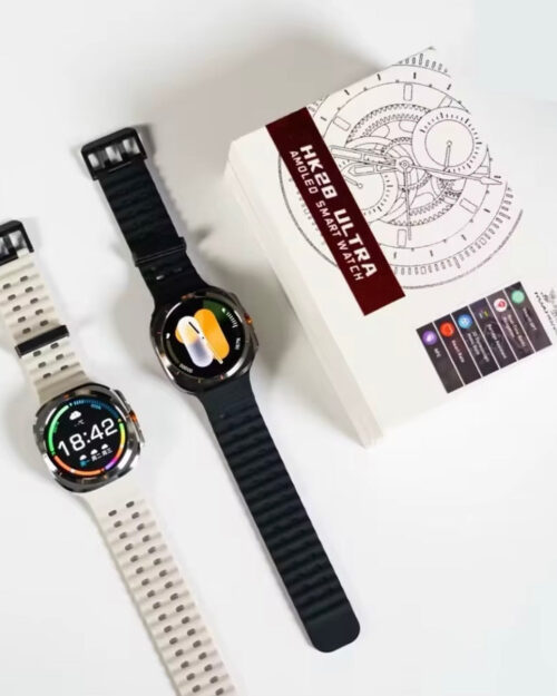 HK28 Ultra Smartwatch - AI-Powered, Bluetooth Calling, AMOLED Display