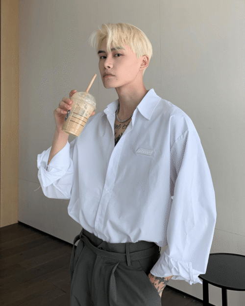 Korean Loose Oversize Casual Shirt