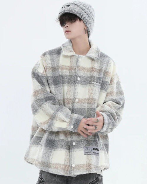 Logo Loose Lapel Jacket