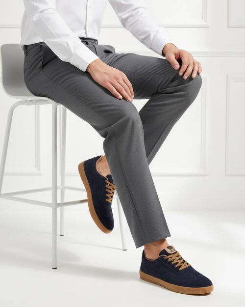 Little Wish Fresco ? Suede Low-Top Sneakers for the Urban Nomad