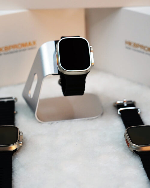 Wearfit HK8 Pro Max Ultra 60Hz Am0led Display Smartwatch 0cean Stra.p