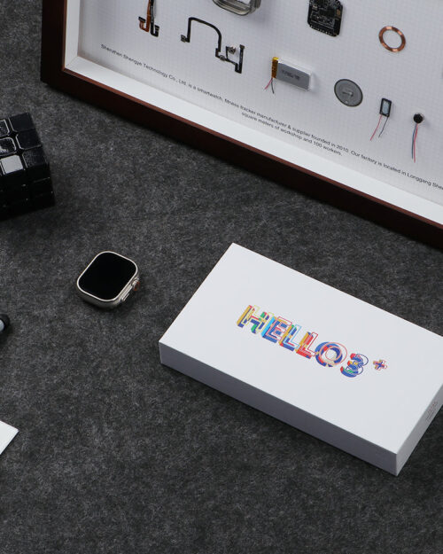 Hello Watch 3 Plus Ultra Smart Watch Men AMOLED NFC Compass Smartwatch Always on Display 4GB ROM Local Music for Android IOS New Hello watch 3 +