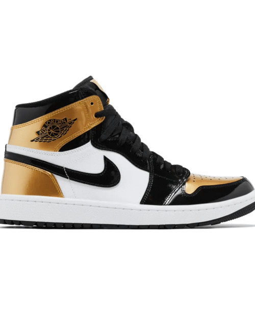 Jordan 1 Retro High Golf Patent Gold Toe