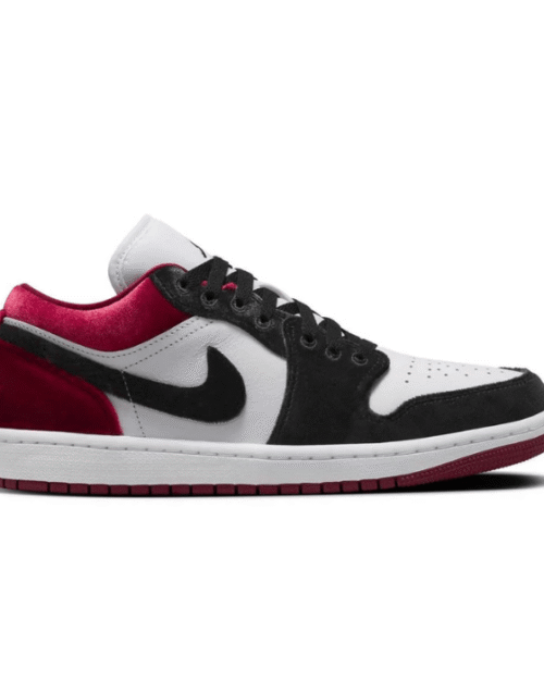 Jordan 1 Low SE Velvet Black Toe (Women's)