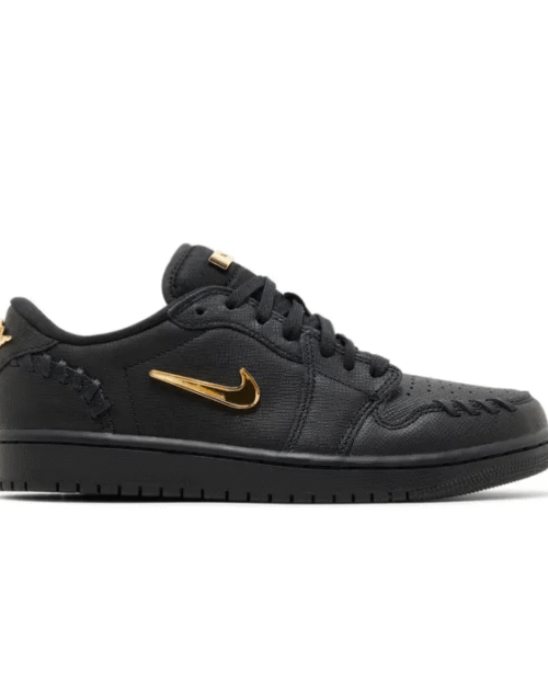 Jordan 1 Low Method of Make Black Metallic Gold (Women's)