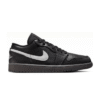 Jordan 1 Low Black White Dark Smoke Grey