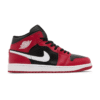 Jordan 1 Mid Gym Red Black White (2024)