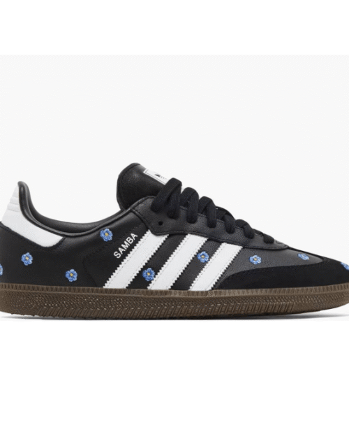 Adidas Samba Light Blue Floral Core Black (Women's)