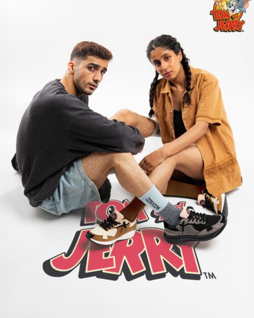 TOM - Stealth Moves | Tom & Jerry x Little Wish Men?s Sneakers