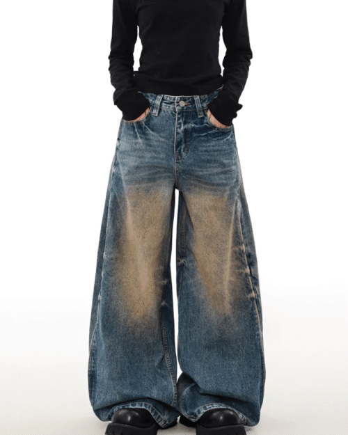 Aged Jeans