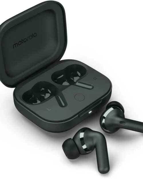 moto buds+ | Sound by Bose, Dual Dynamic Drivers, 48dB ANC, Dolby Head Tracking Bluetooth Headset