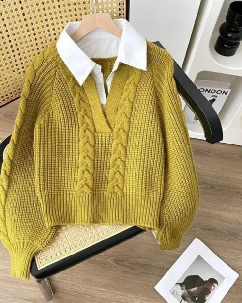 Jacob Cozy Cable-Knit Winter Sweater