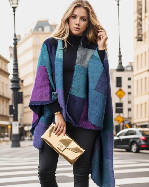 Rutan Luxury Cashmere Winter Cape