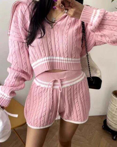 Bred Woolen Co-Ord Winter Set
