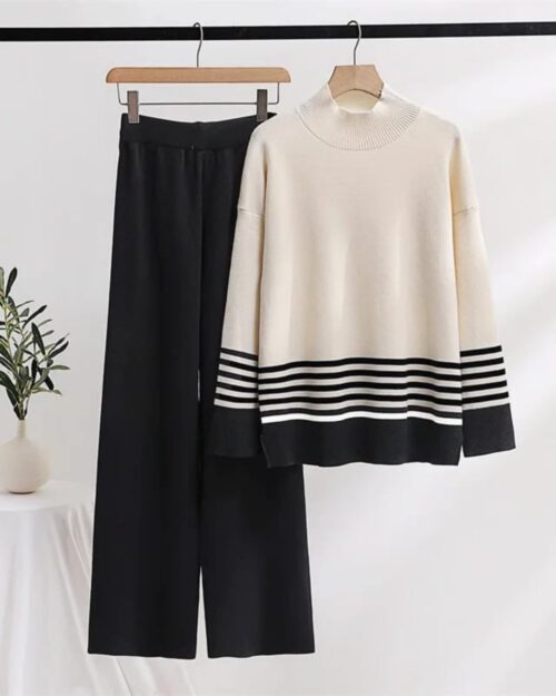 Cozy Two-Piece Knit Loungewear Set