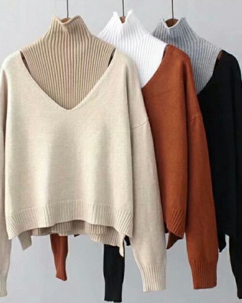 Shen Two-Piece Statement Winter Pullover Set