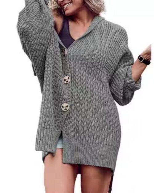 Paz Effortless Chunky Knit Winter Cardigan