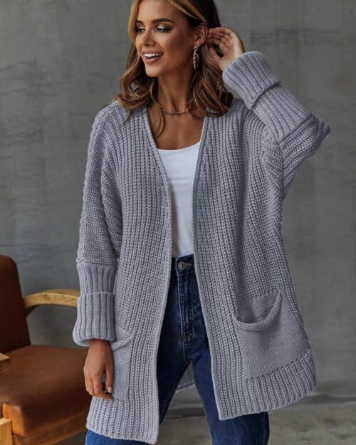 Shae Oversized Chunky Knit Winter Cardigan