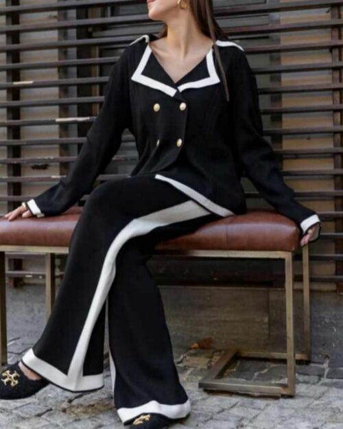 Xil Women?s Blazer Style Co-Ord Set