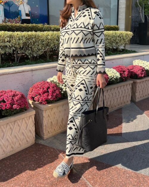 Moniac Tribal Print Co-Ord Set